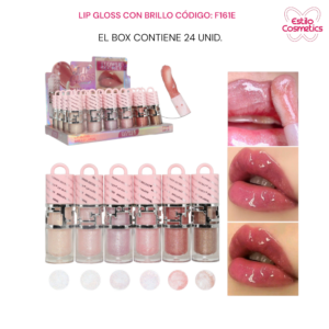 LIP GLOSS CON BRILLO FLOWER SECRET F161E