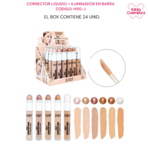 CORRECTOR LIQUIDO + ILUMINADOR EN BARRA H110-J