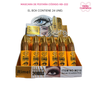 MASCARA DE PESTAÑA KB-222