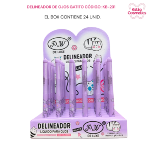 DELINEADOR DE OJOS GATITO KB-321