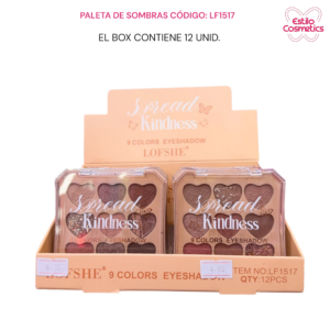 PALETA DE SOMBRAS LF1517