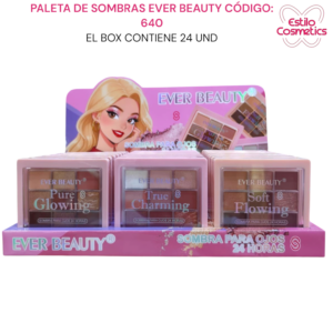 PALETA DE SOMBRAS EVERBEAUTY 640