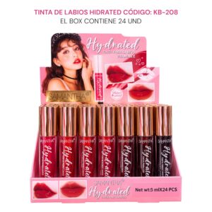 TINTA DE LABIOS HIDRATES CÓDIGO: KB-208
