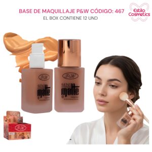 BASE DE MAQUILLAJE CÓDIGO: 467