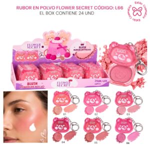 RUBOR EN POLVO FLOWER SECRET L66