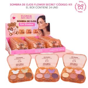 SOMBRA DE OJOS FLOWER SECRET CÓDIGO: K11